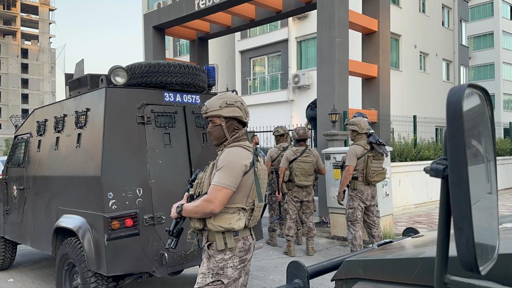 Mersinde operasyon: 23 gözaltı