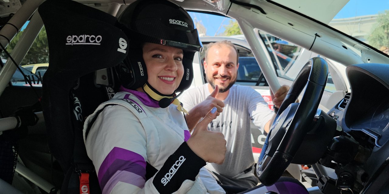 O ,Türkiye'nin ilk engelli kadın ralli pilotu
