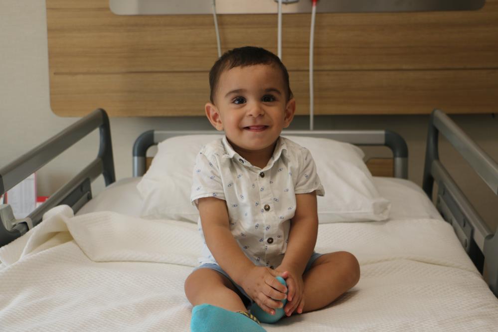 Veysel bebek 3 ayrı ameliyat geçirerek, sağlığına kavuştu