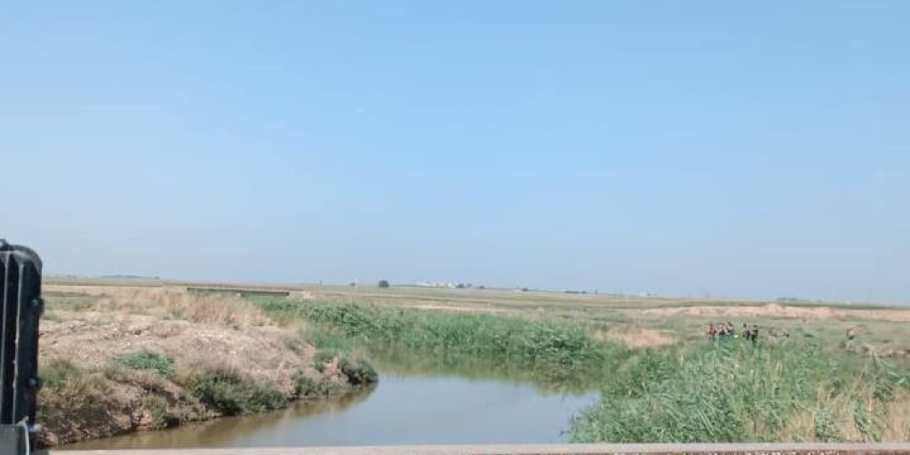 Kaçmaya çalışırken derede boğuldu