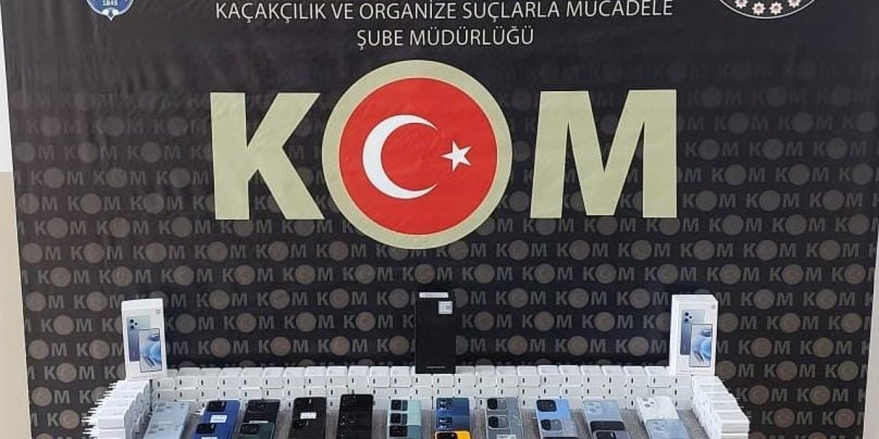 Bu da  'Kaçak telefon' operasyonu