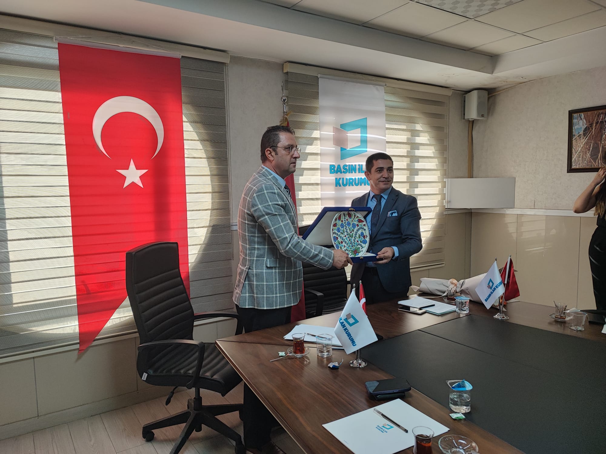 BİK Diyarbakır Şubesinde Bayrak Değişimi