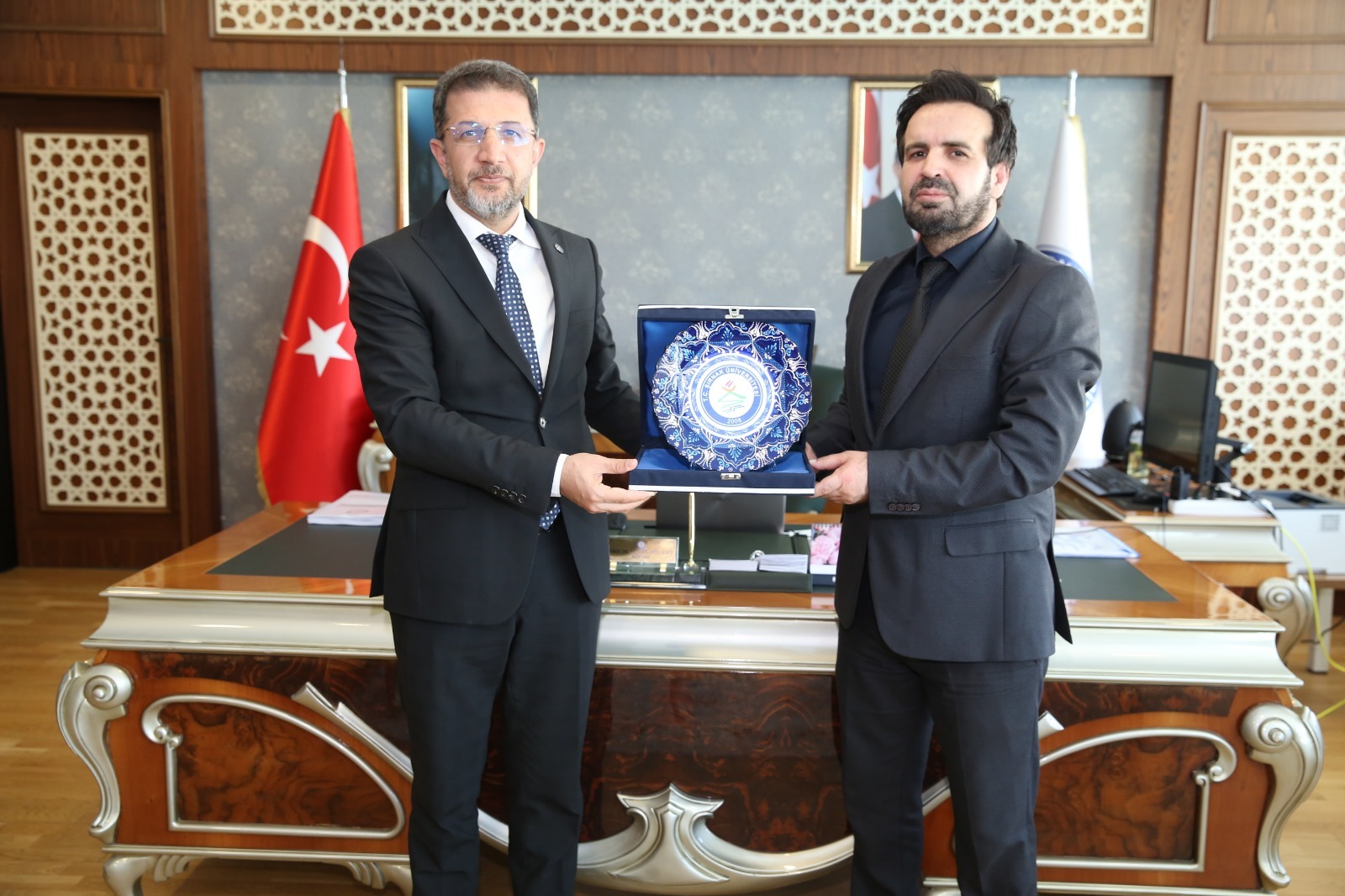 Rektör Alkış’a ziyaretler devam ediyor