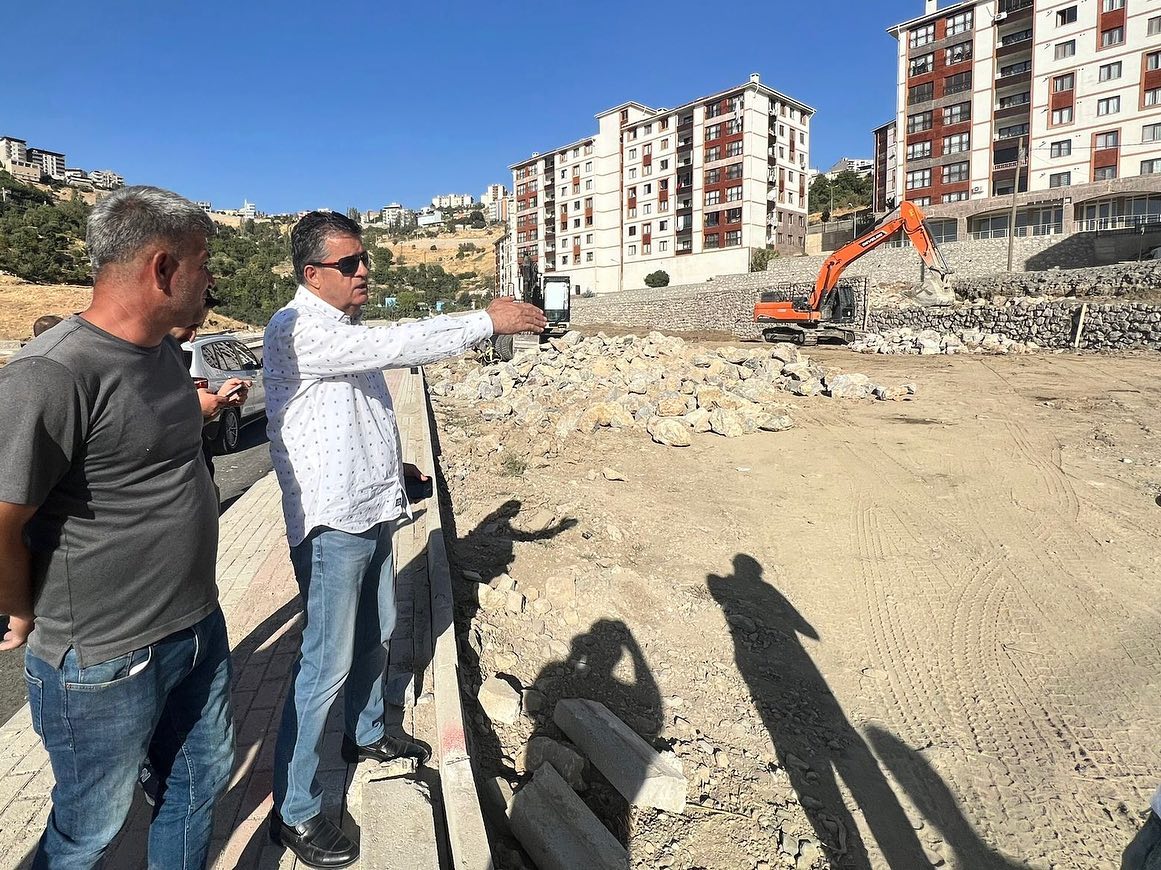Başkan Yarka, merkezde yapılan çalışmaları yerinde denetledi