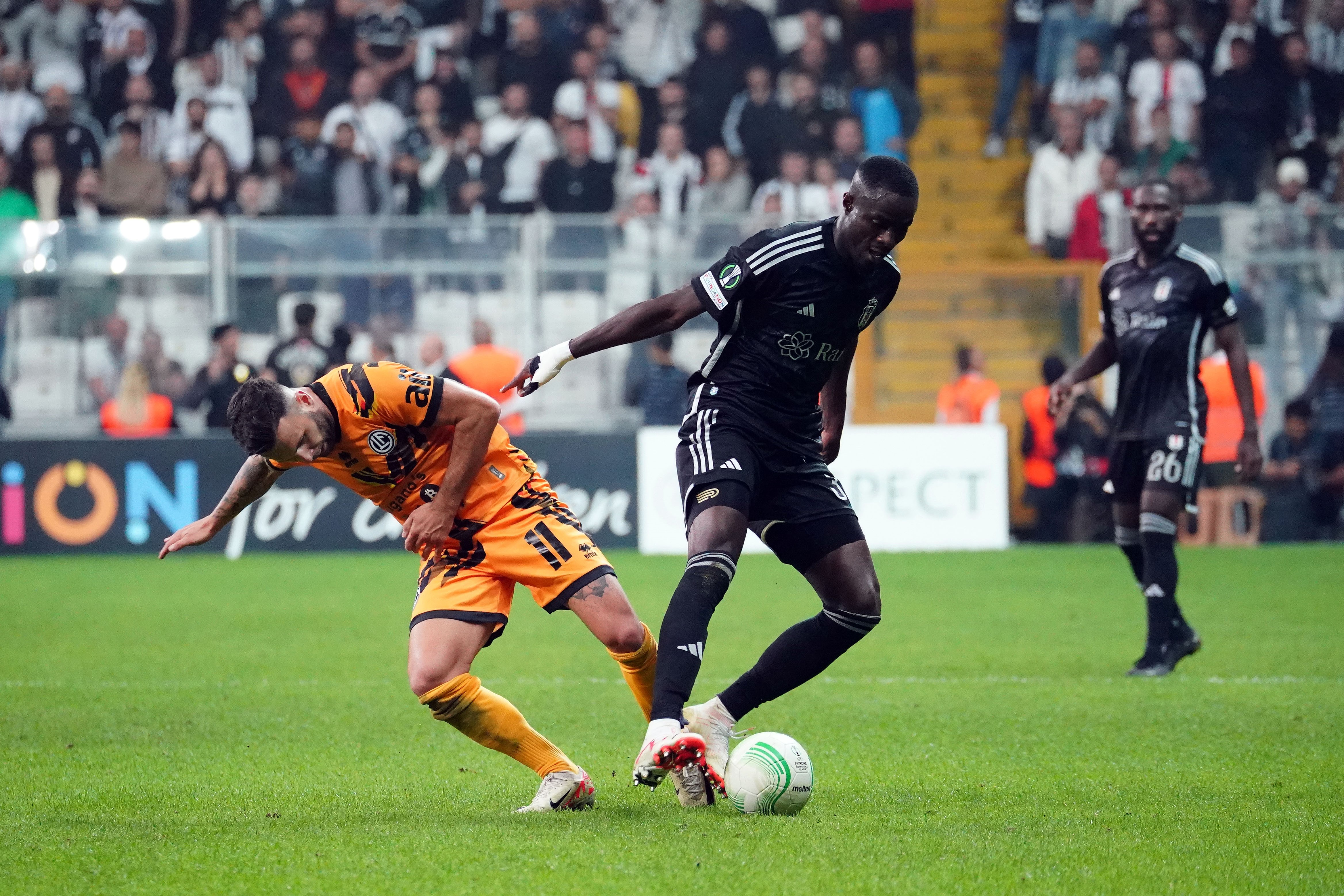 Beşiktaş: 2 - Lugano: 3