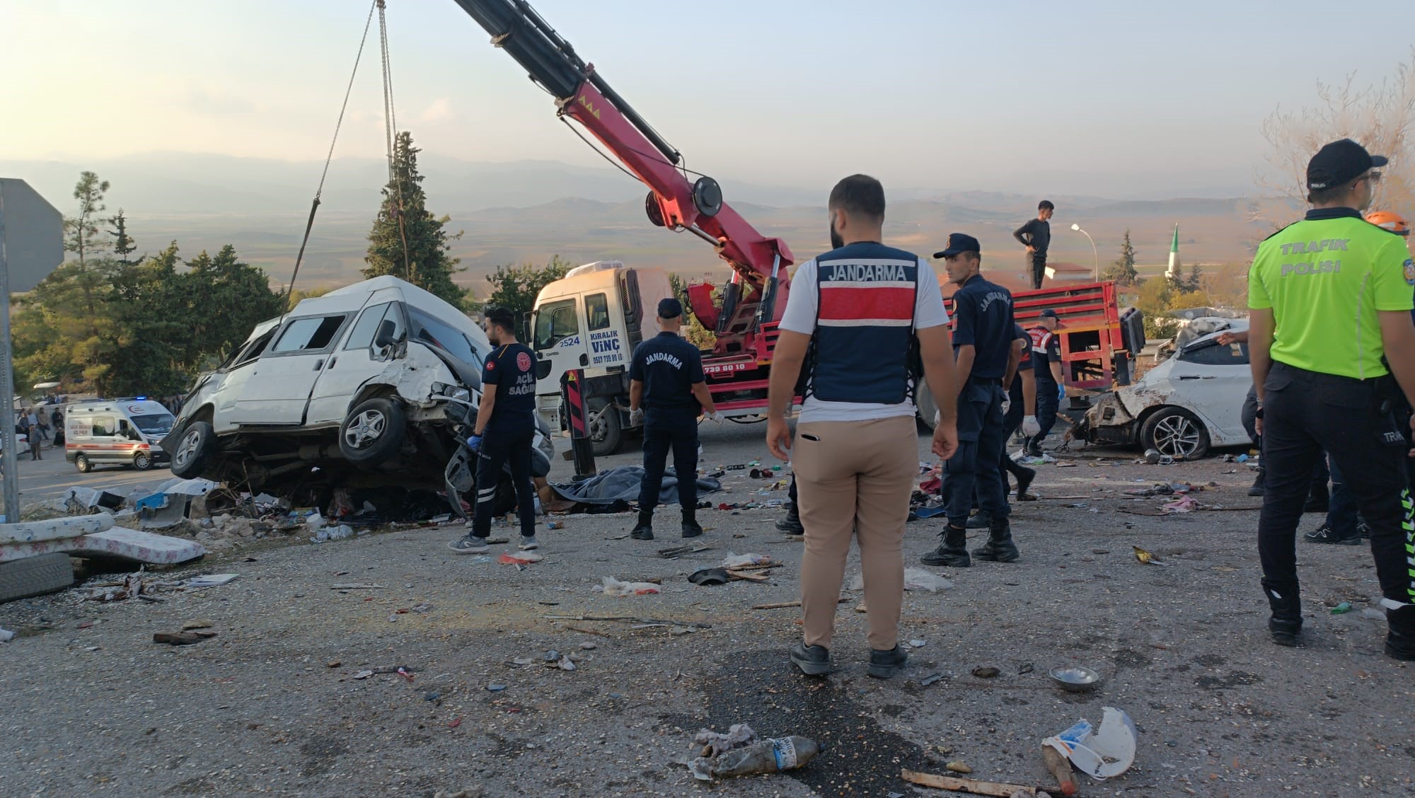 Nurdağı'nda feci kaza ölü sayısı 6'ya yükseldi