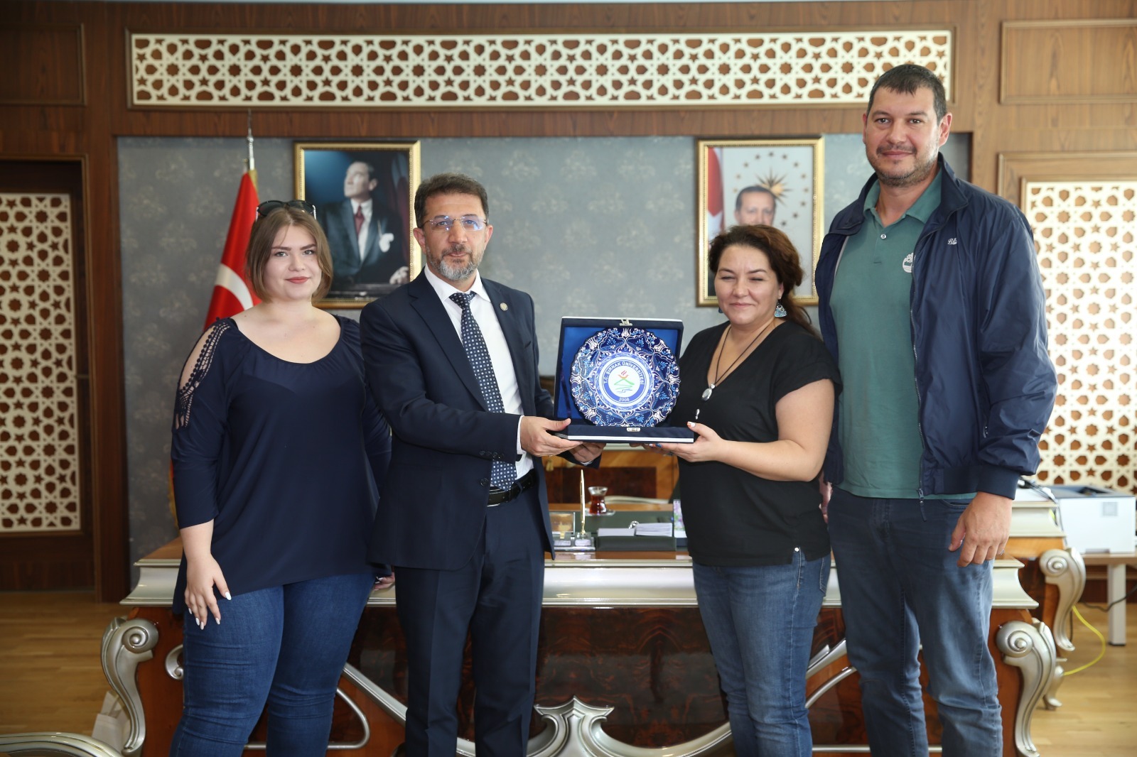 Avrupa Birliği Erasmus Plus Projesi delegasyonu Şırnak’ta