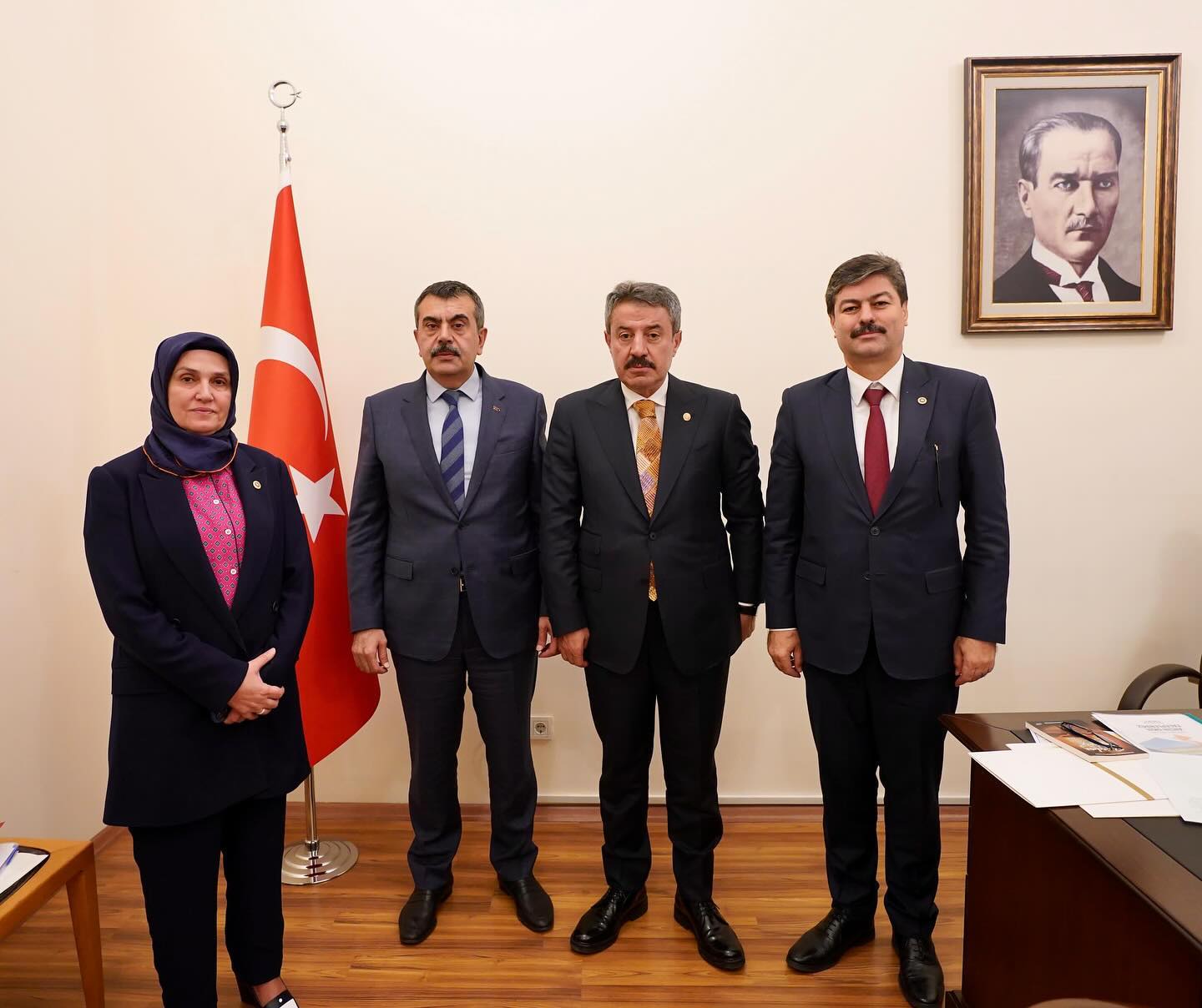 "Tatar" Şırnak'taki Öğretmen açığının kapatılması için bakan Tekin ile bir araya geldi