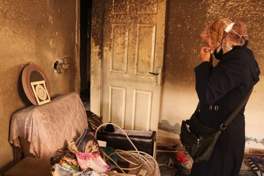 Şanlıurfa’da kanser hastası kadının evi kundaklandı