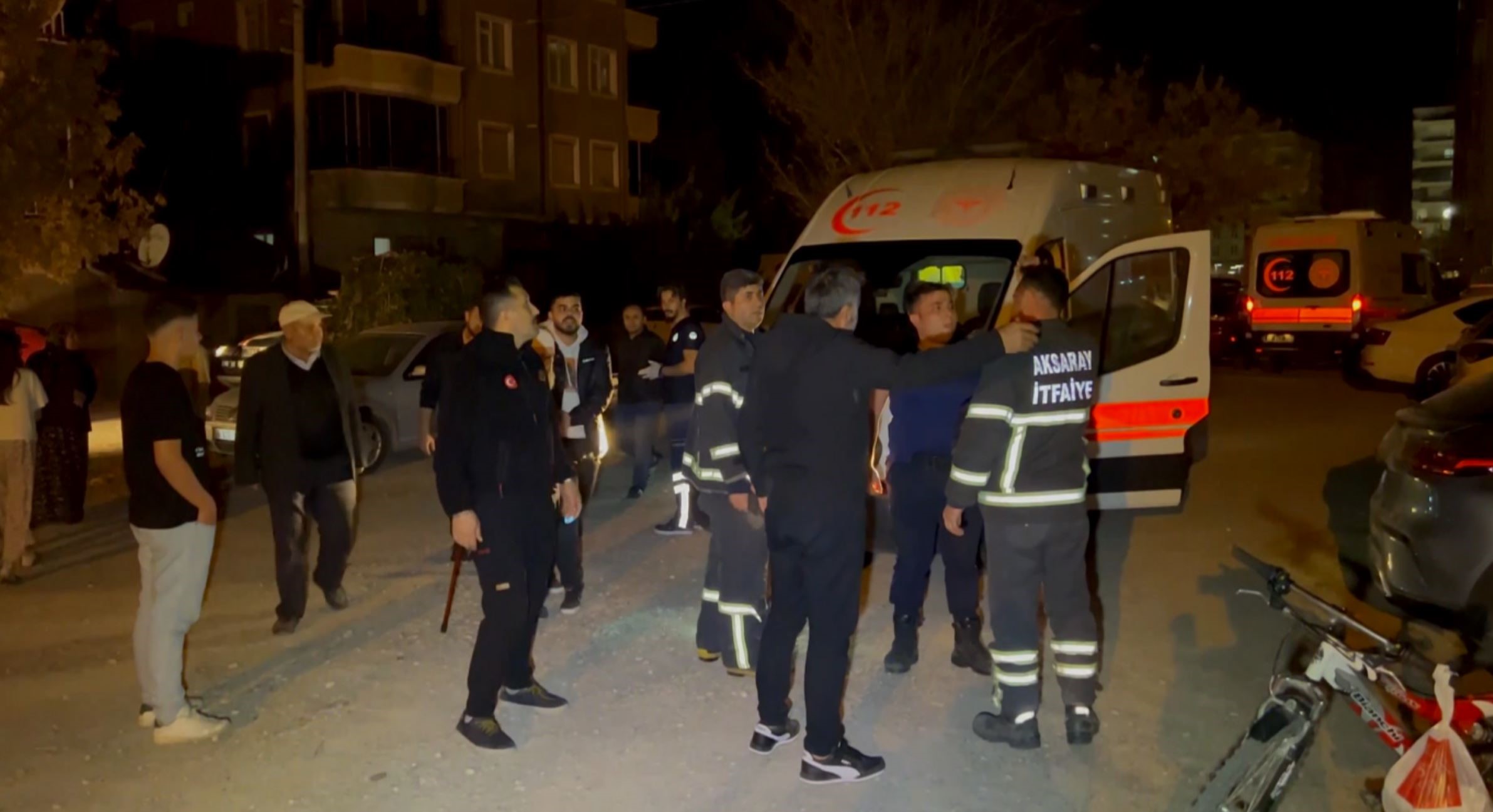 Topunu Bahçeden almak isterken, başına gelmeyen kalmadı