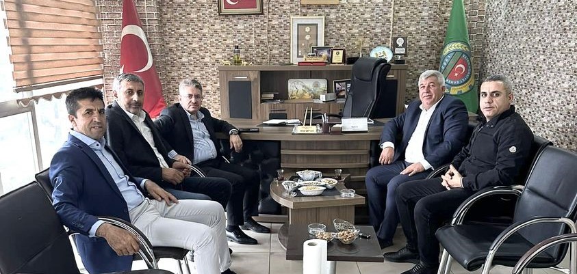 TSO Başkanı Yıldırım, Ziraat Odası Başkanı Sarıyıldız ile görüştü