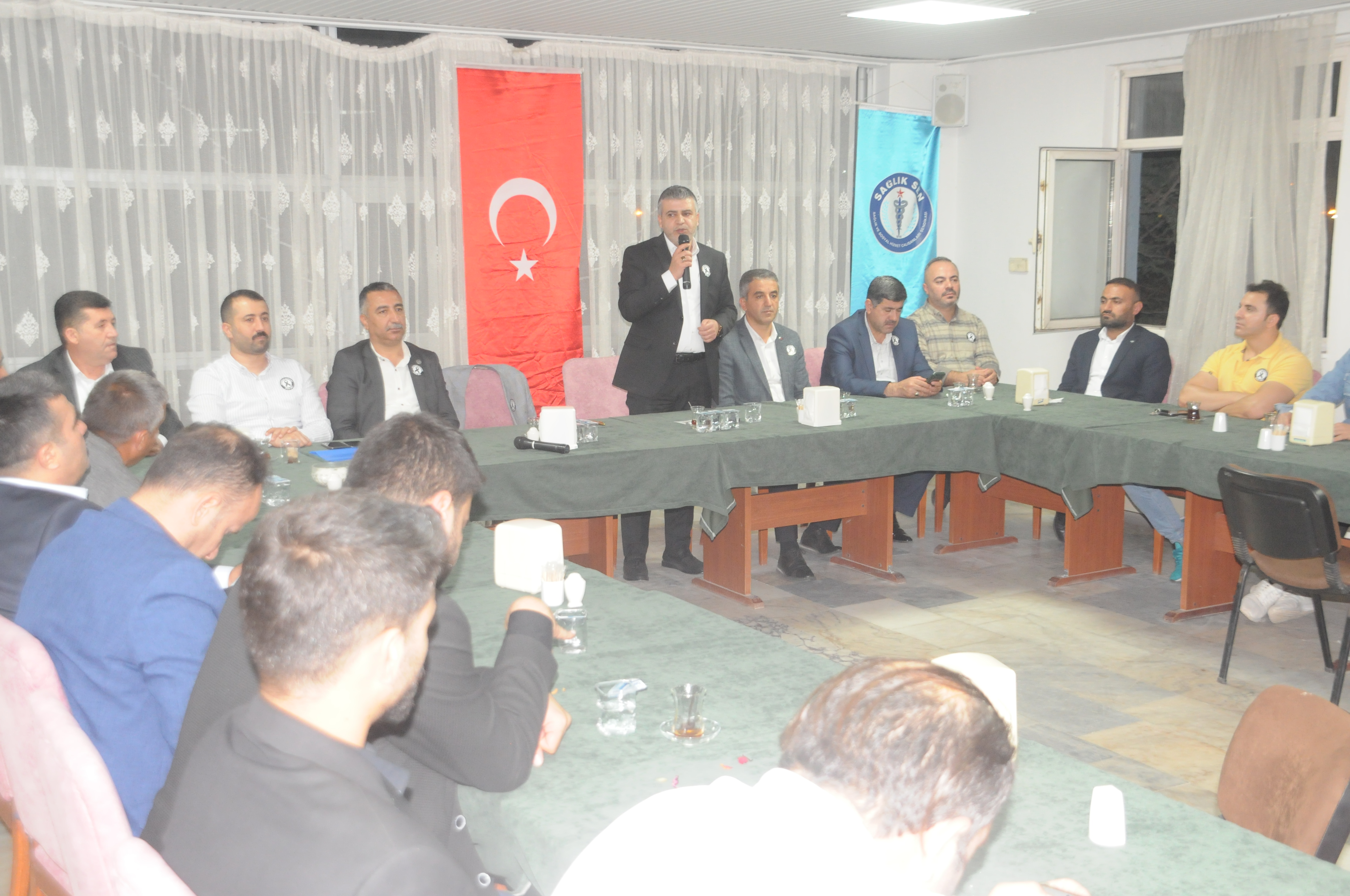 Sağlık-Sen Genel Başkan Yardımcıları Şırnak’ta Temsilcilerle Buluştu
