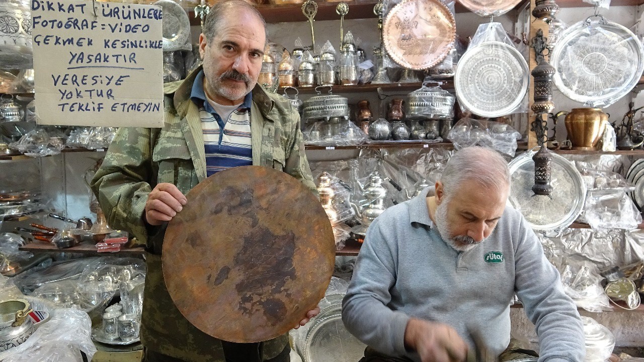 Mardinli kardeşlerin bakırcılık sevdası