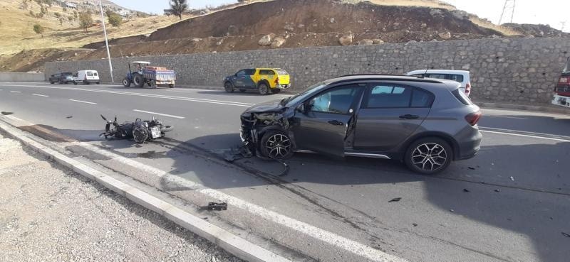 Şırnak’ta Trafik Kazası 1 Yaralı