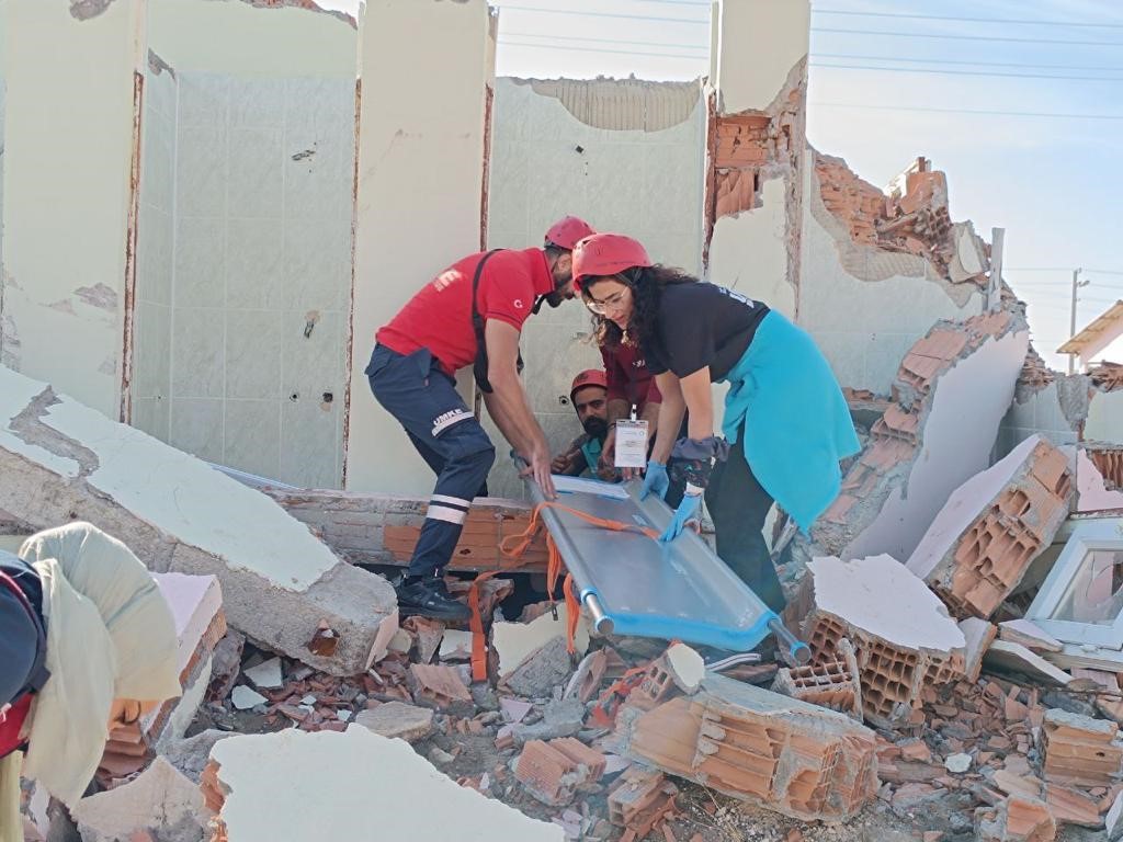 UMKE 4 İlin Katılımı ile Deprem Tatbikatı gerçekleştirdi