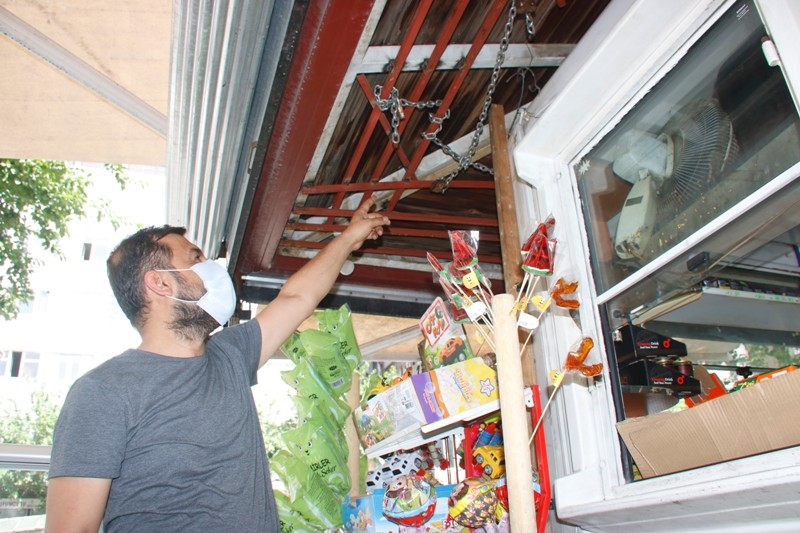 Aynı iş yerini 3'üncü kez soydular: Toplam zarar 30 bin lira