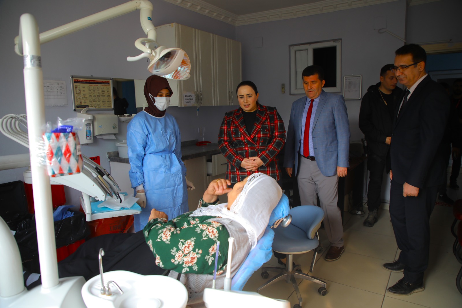 Cizre Kaymakamı Demir, ADM Merkezinde incelemelerde bulundu