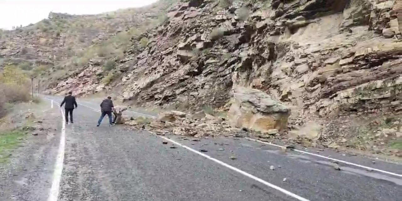Çukurca- Şırnak Karayoluna düştü! Görenleri tedirgin eden olayın detayları belli oldu