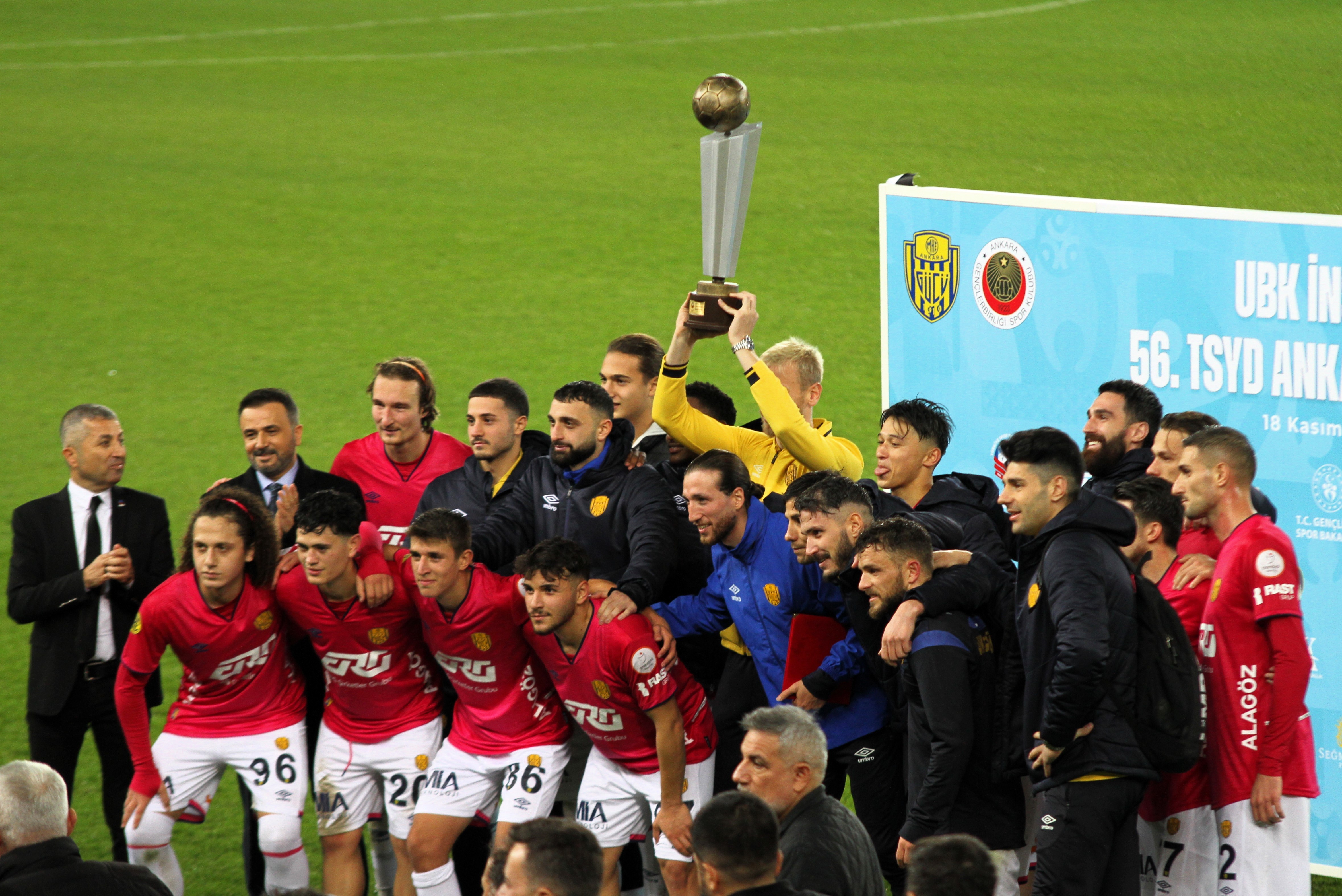 TSYD Kupası’nın sahibi MKE Ankaragücü oldu