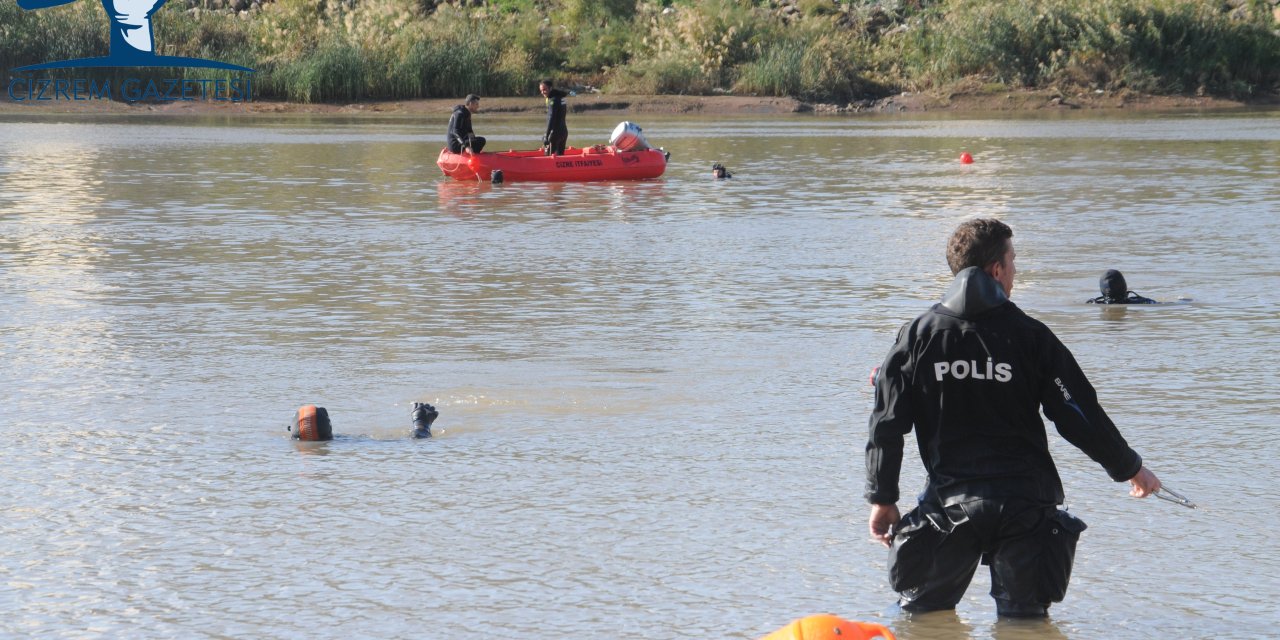 Dicle Nehri'ne kapılan Zilan'ın kurtarılma anı kameraya yansıdı