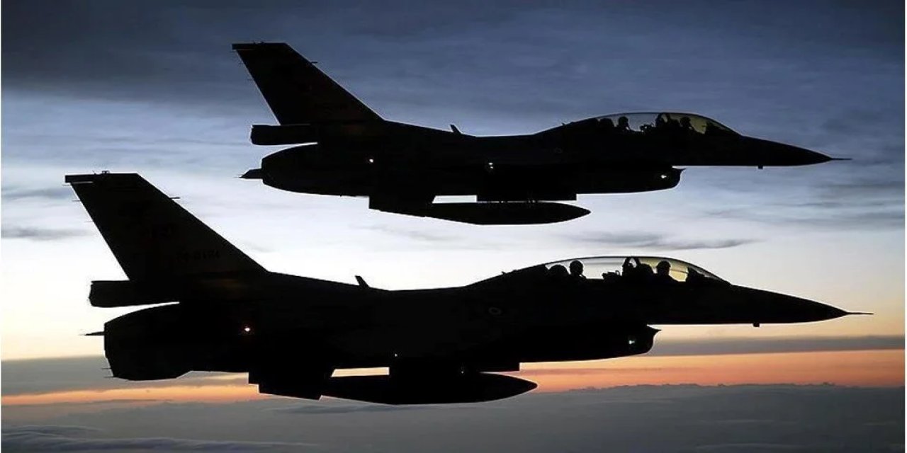 PKK'ya karşı başlatılan hava harekatında Savaş Uçakları 16 Hedefi Vurdu