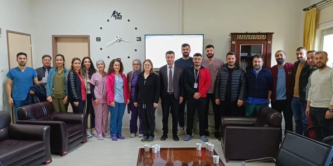 Şırnak’ta Yoğun Bakım 2023 yılı değerlendirme toplantısı yapıldı