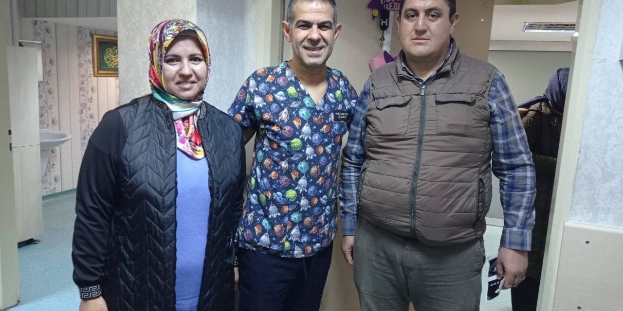 17 yıldır Çocuk sahibi olamayan çift yine o doktor müjdeyi verdi