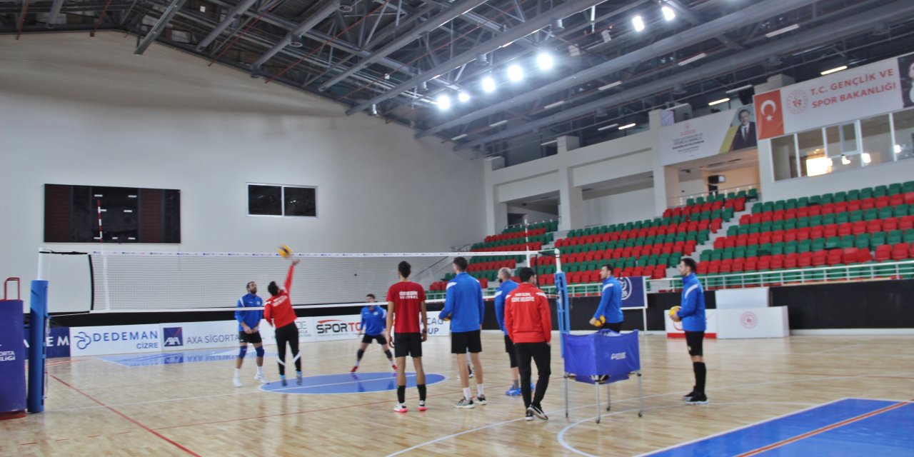Cizre Belediyespor Voleybol Takımı çıkışını sürdürmek istiyor