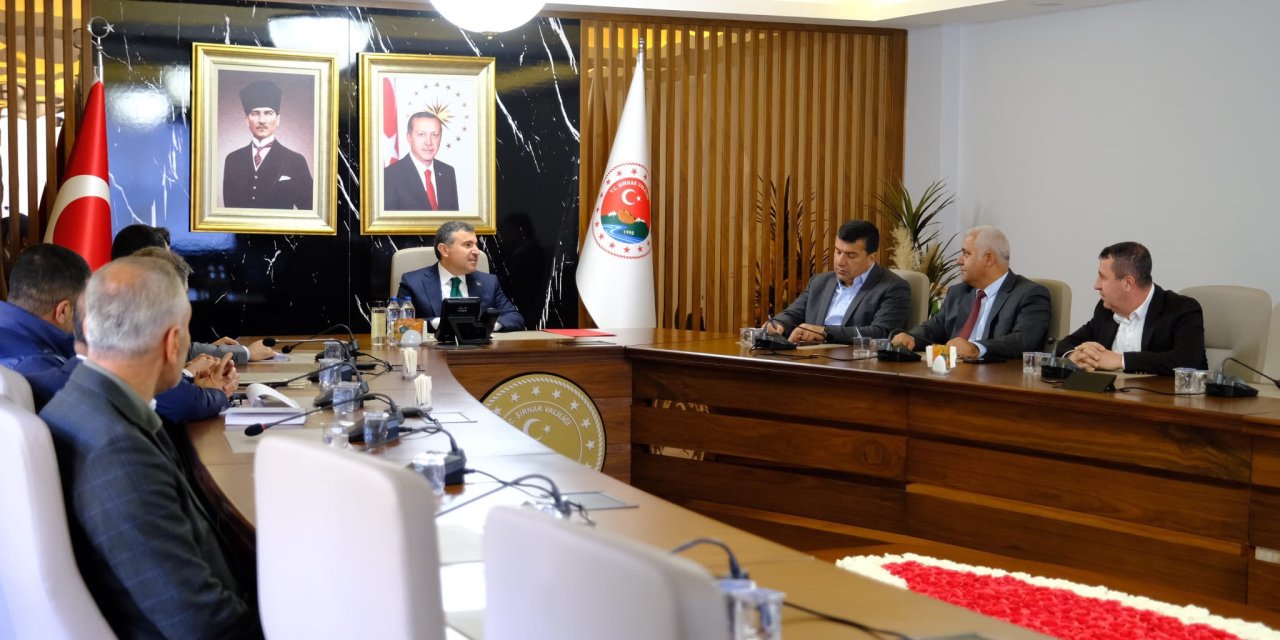 İdil’de Seracılığın gelişmesi için toplantı yapıldı