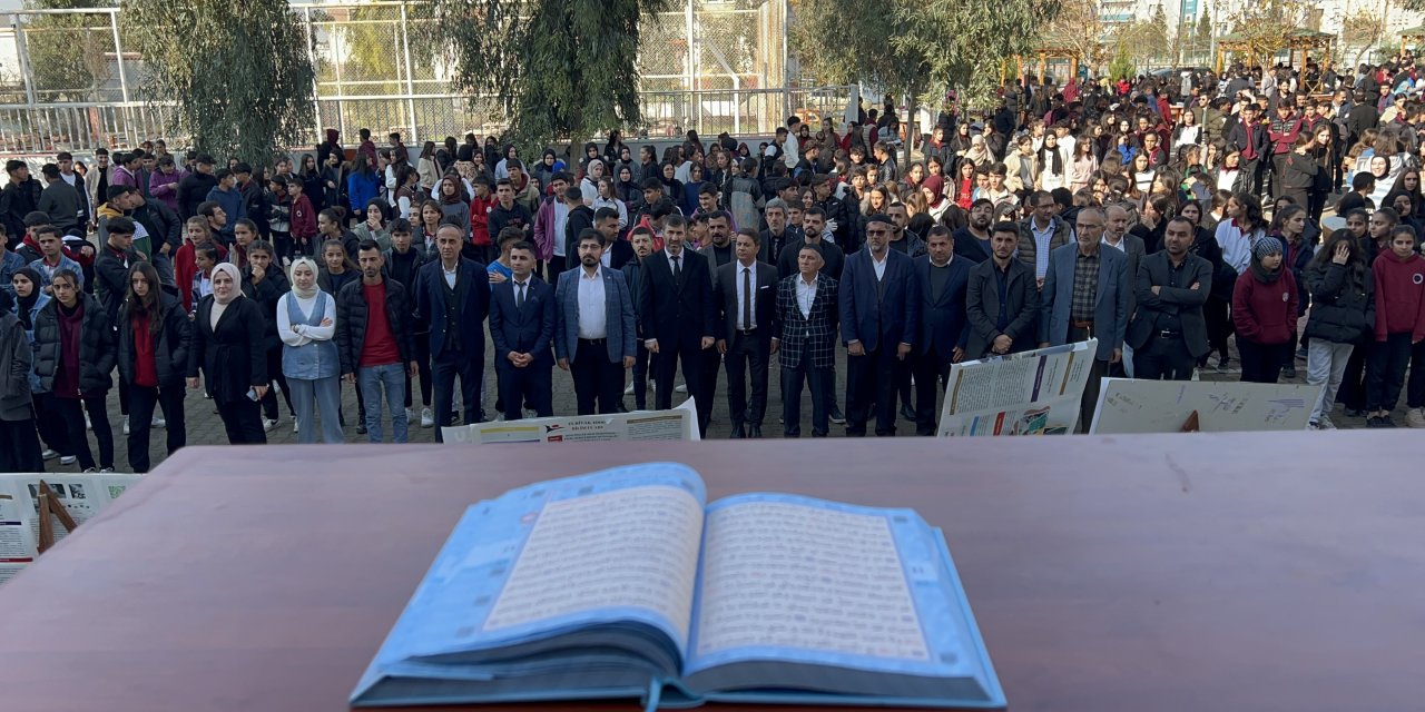 Silopi'de Filistin yararına etkinlik