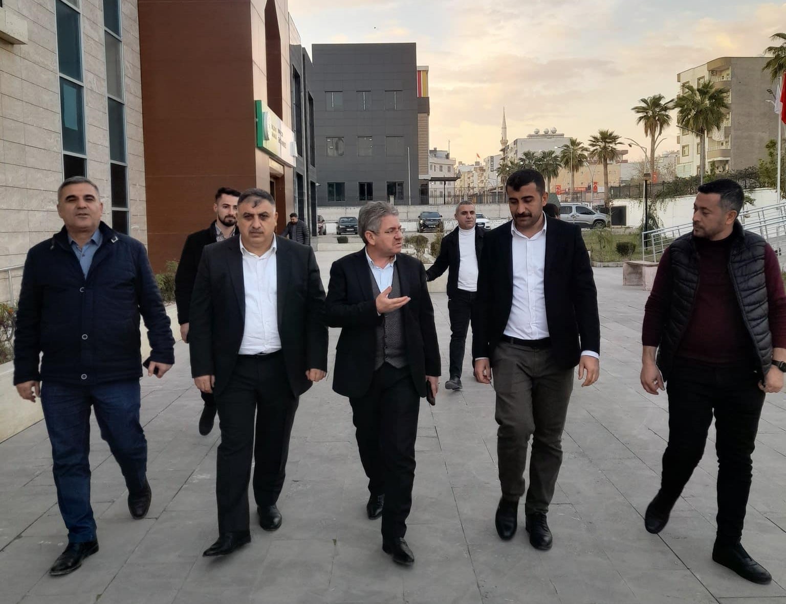 Cizre’de TSO Yönetimi Gençlik Merkezi Müdürü ile görüştü