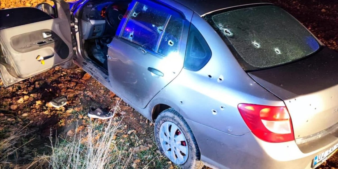 Seyir halindeki araca silahlı saldırı: 1 ölü