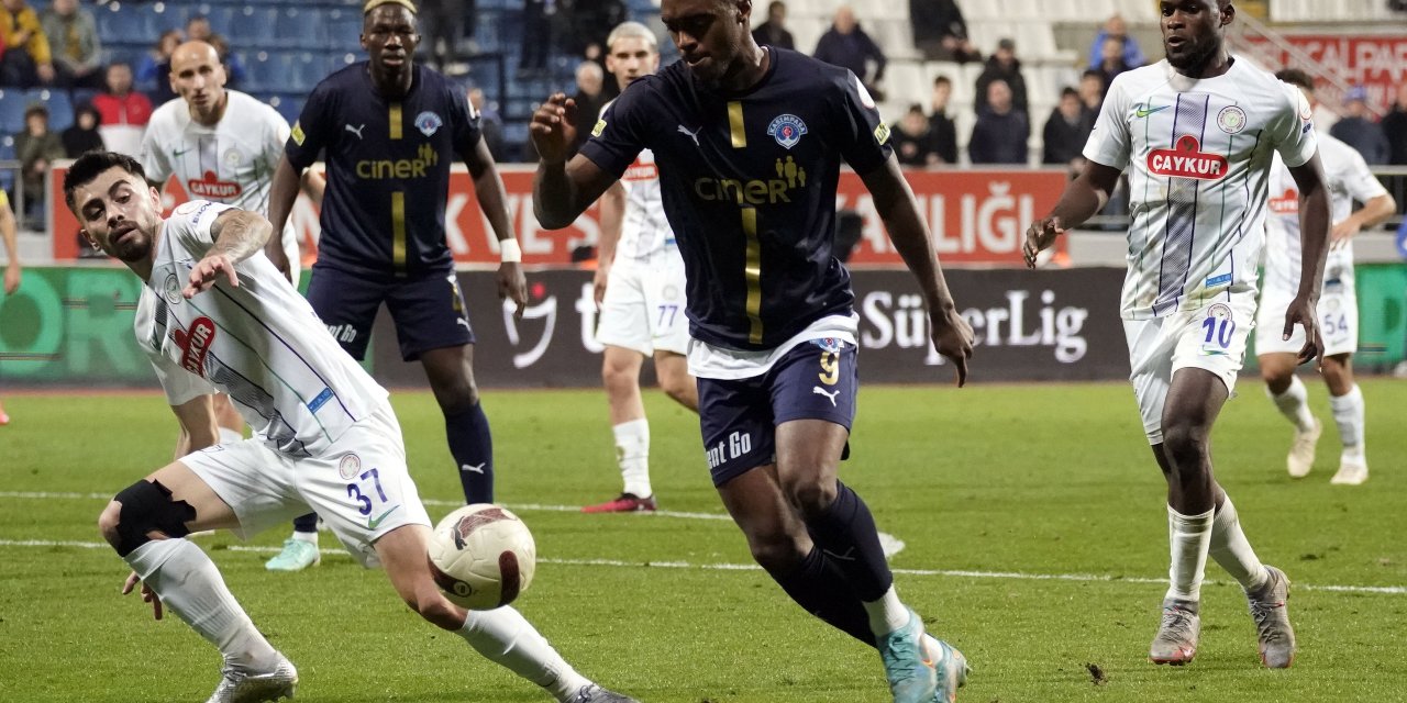 Kasımpaşa: 2 - Çaykur Rizespor: 2