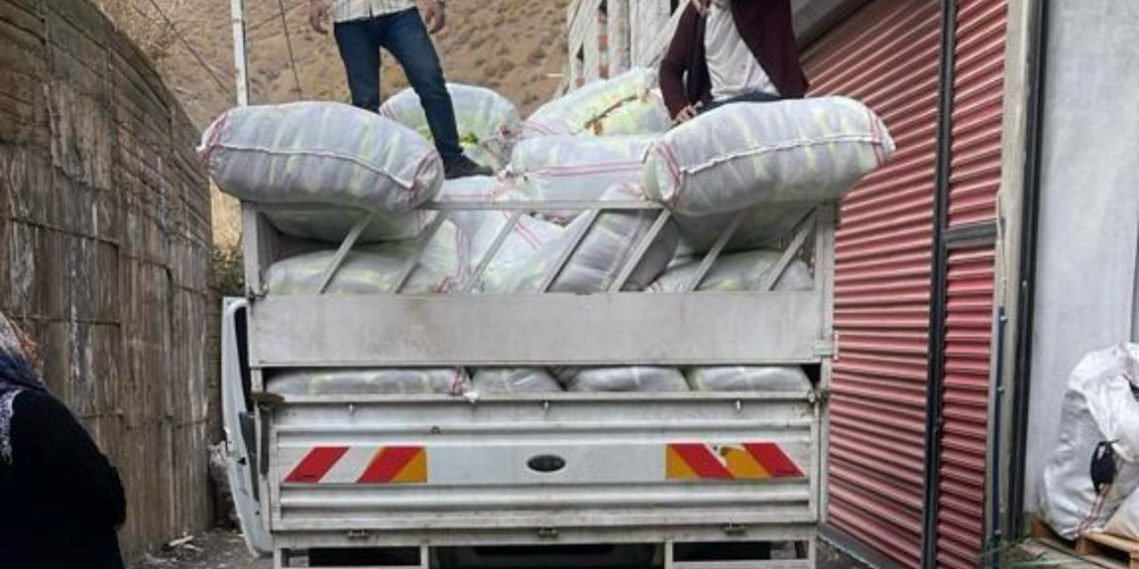 Beytüşşebap’ta üretiyorlar,Ankara Büyükşehir Belediyesi’ne gönderiliyor