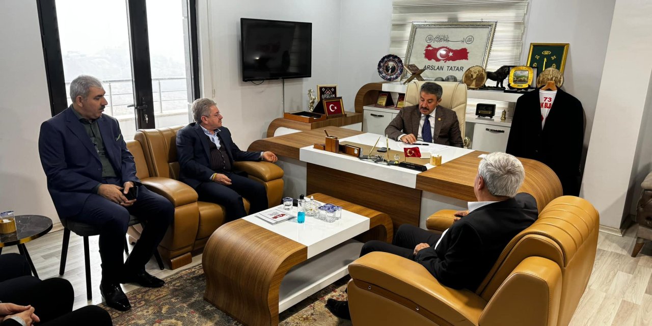 Cizre TSO Yönetimi,Vekil Tatar ile görüştü