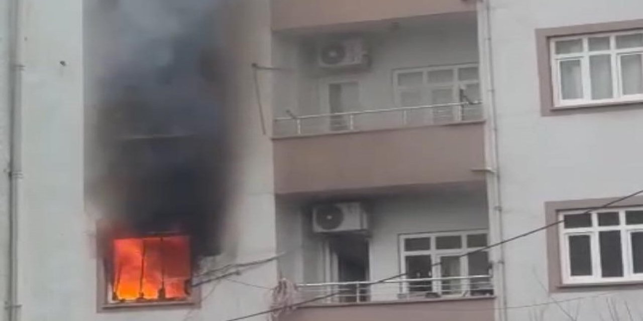 Cizre'de Korkutan yangın