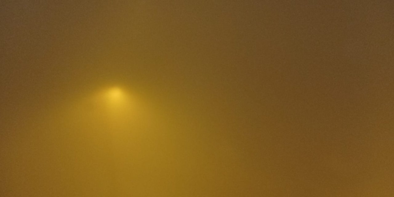 Şırnak’ta Yoğun Sis Trafiği Olumsuz Etkiledi