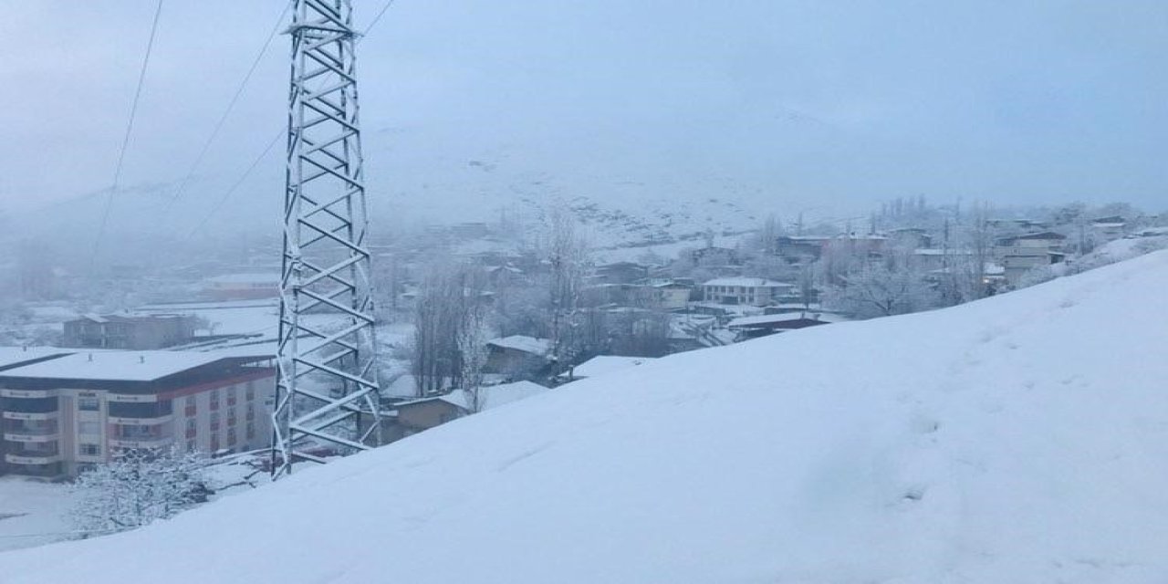 Beytüşşebap'ta kapanan köy yolları ulaşıma açıldı