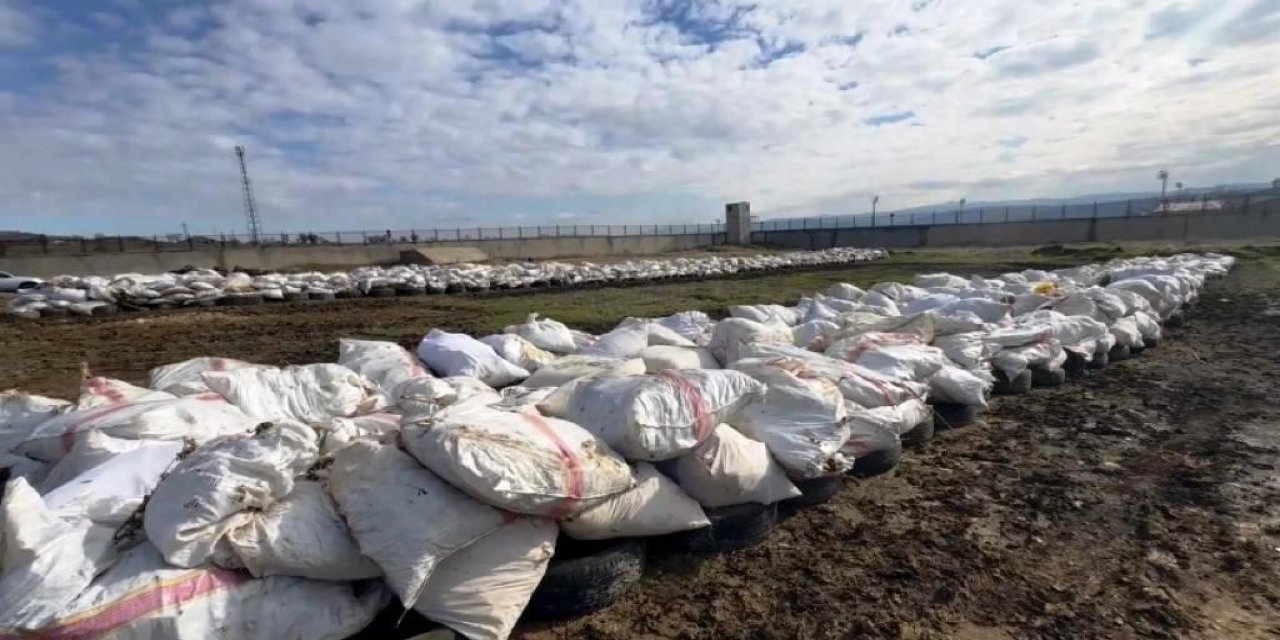 Diyarbakır’da imha edilen uyuşturucu miktarı dudak uçuklattı