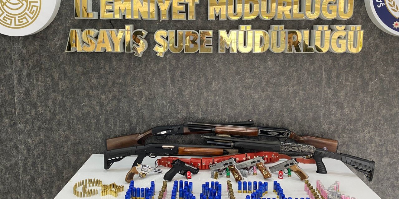 Şırnak dahil 5 ilde silah ticareti operasyonu: 18 gözaltı