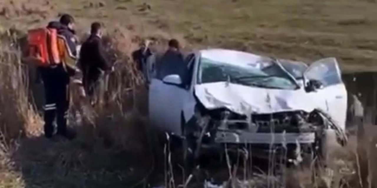 Trafik kazası:  2'si çocuk 4 kişi yaralandı