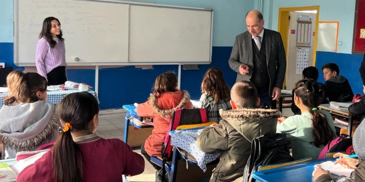 Şırnak İl Milli Eğitim Müdürü Okulları Gezdi