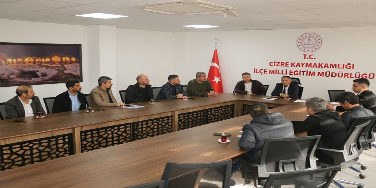 Cizre’de Mesleki Eğitim Toplantısı