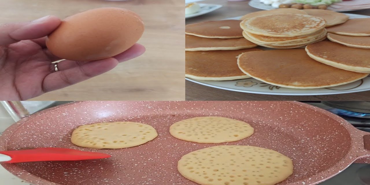 Kafelerde yapıldığı gibi lezzetli pankek pişirmenin püf noktası! Aşçıların yöntemiyle...