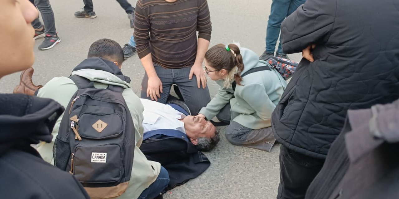 Cizre'de trafik kazası:1 yaralı