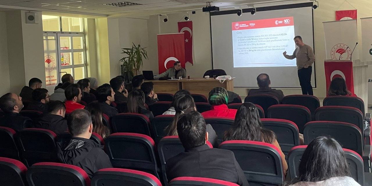 Şırnak’ta Süne ile Mücadele hizmet içi eğitimi toplantısı gerçekleştirildi