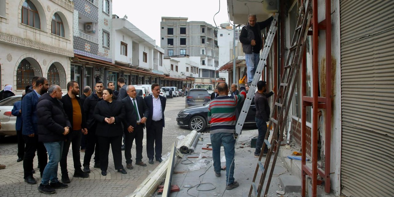 Kaymakam Demir, “Sokak Sağlıklaştırma” çalışmalarını denetledi