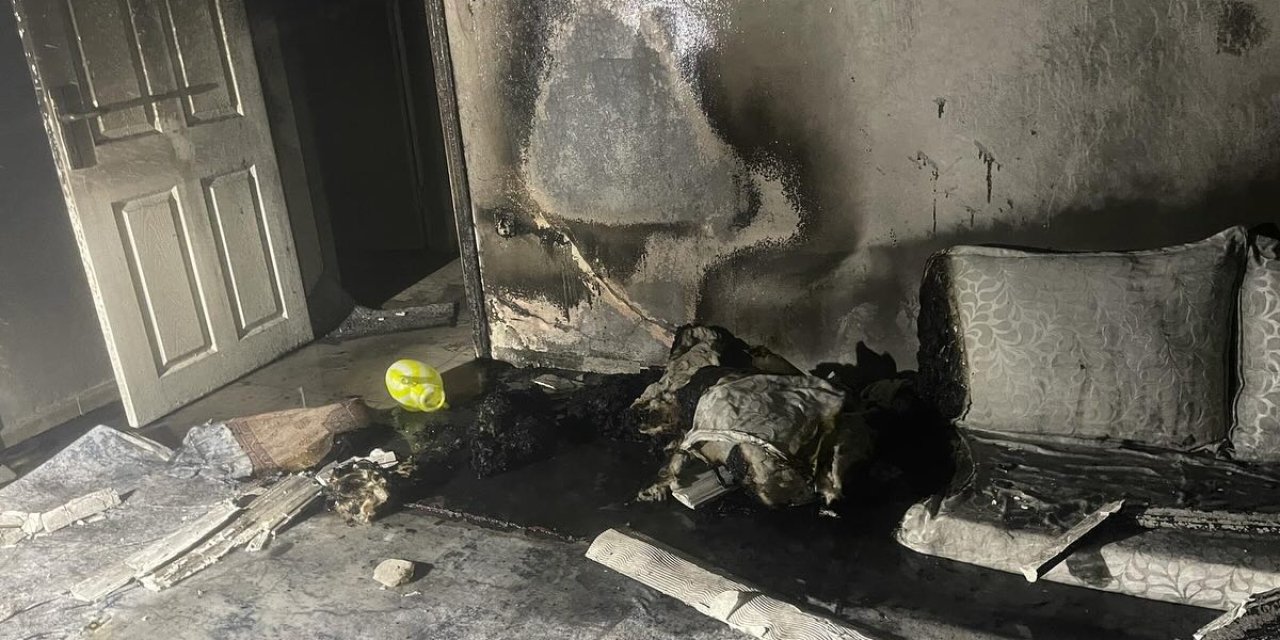 Cizre’de korkutan Yangın