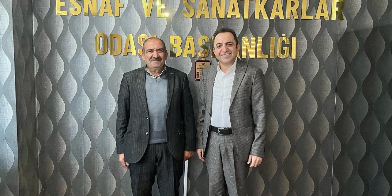 Şırnak ESO Birliği eski Korucu Başkanı Seven’den Cizre ESO’ya ziyaret