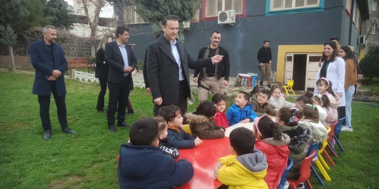 Kaymakam Adıgüzel Minik, Öğrencilerle biraraya geldi